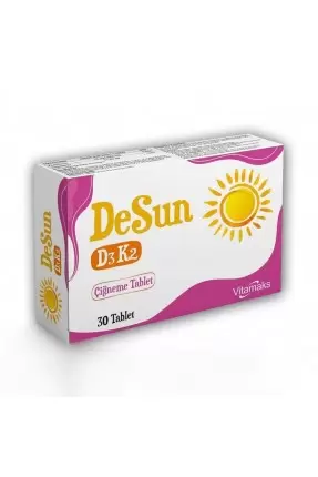 Outlet - Vitamaks Desun D3K2 30 Tablet