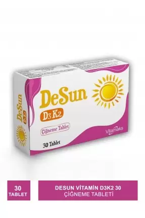 Outlet - Vitamaks Desun D3K2 30 Tablet