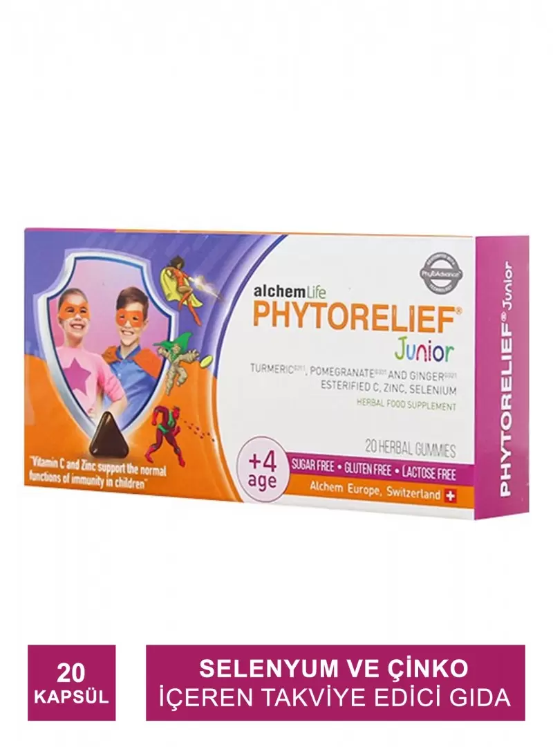 Outlet - AlchemLife PhytoRelief Junior 20 Yumuşak Kapsül