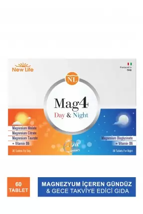 New Life Mag4 Day & Night 60 Tablet