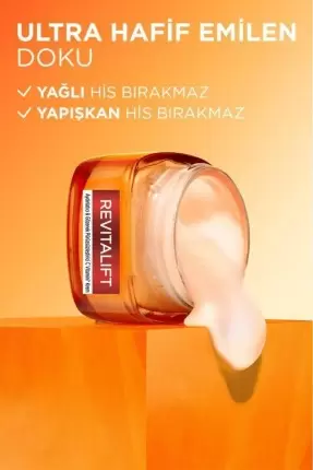 Loreal Paris Revitalift Aydınlatıcı & Gözenek Pürüzsüzleştirici C Vitamini Krem 50 ml