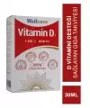 Wellcare Vitamin D3 600 IU 30 ml