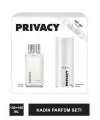 Privacy Kadın Parfüm Seti EDT Parfüm 100ml + Deodorant 150ml