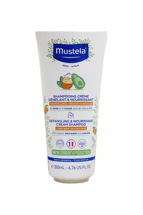 Mustela Detangling & Nourishing Cream Shampoo ( Kolay Tarama Sağlayan Şampuan ) 200 ml