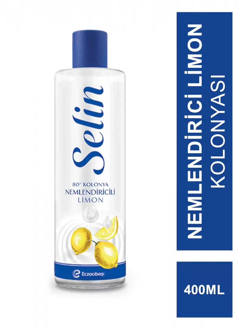 Selin Nemlendiricili Limon Kolonyası Pet 400 ml