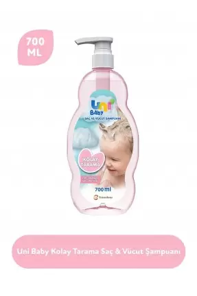 Uni Baby Kolay Tarama Saç ve Vücut Şampuanı 700 ml