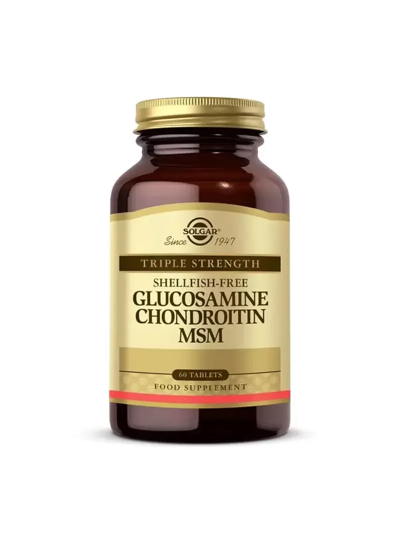 Solgar Glucosamine Chondroitin MSM 60 Tablet