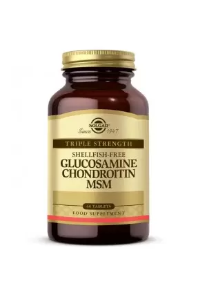 Solgar Glucosamine Chondroitin MSM 60 Tablet