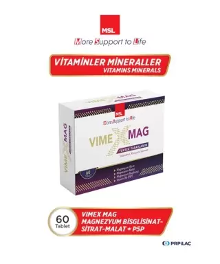 Msl Vimex Mag 60 Tablet