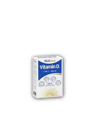 Wellcare Vitamin D3 400 IU 30ml