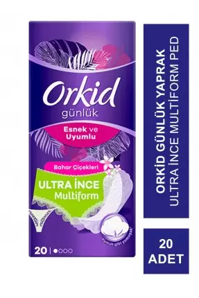 Outlet - Orkid Günlük Yaprak Ultra İnce Multiform Ped 20 Adet