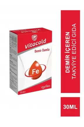 Vitamaks Vitacold Demir Damla 30 ml