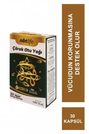 Outlet - Nbt Life Çörek Otu Yağı 30 Kapsül