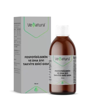 VeNatura Fosfotidilserin ve DHA Sıvı Takviye Edici Gıda 150 ml