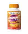 Outlet - Wellcare Vitamin C 1000 mg + 15 mg Zinc Chewable 60 Tablet