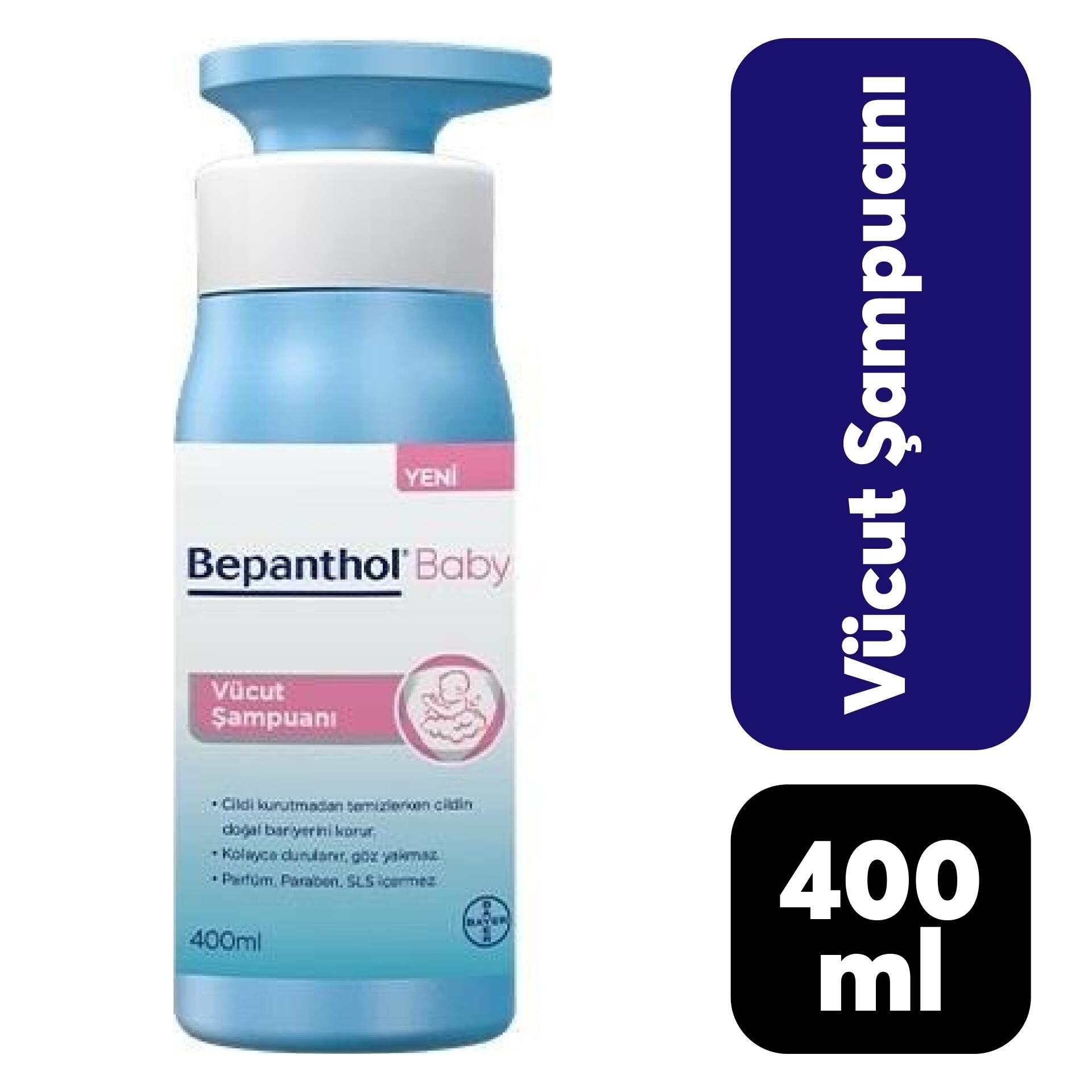 Outlet - Bepanthol Baby Vücut Şampuanı 400 ml