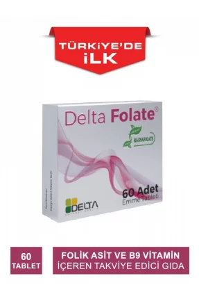 Outlet - Delta Folate 60 Tablet