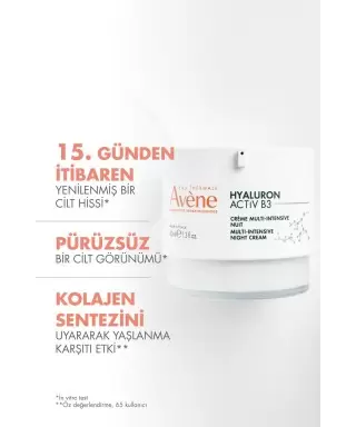 Avene Hyaluron Activ B3 Yaşlanma Karşıtı Bakım Seti