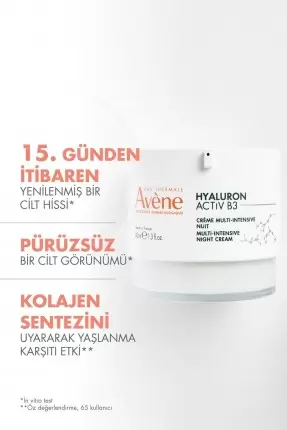 Avene Hyaluron Activ B3 Yaşlanma Karşıtı Bakım Seti