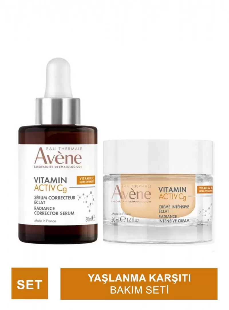 Avene Vitamin Activ CG Yaşlanma Karşıtı Bakım Seti