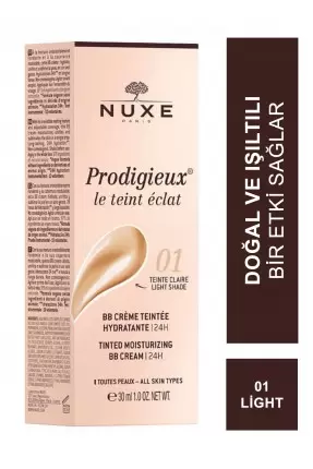 Nuxe Prodigieux Tinted Moisturizing BB Cream - 01 Light 30 ml