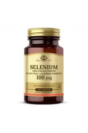 Solgar Selenium 100 mcg 100 Tablet