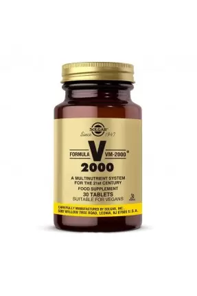 Solgar Formula VM-2000 Multivitamin ve Mineral 30 Tablet