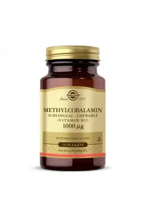 Solgar Methylcobalamin (B12) 1000 mcg 30 Dilaltı Tablet