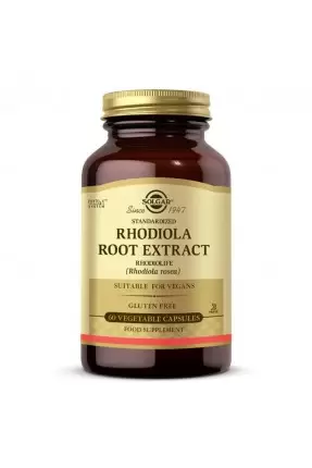 Solgar Rhodiola Root Extract 60 Bitkisel Kapsül