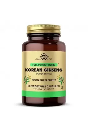 Solgar Korean Ginseng 50 Kapsül