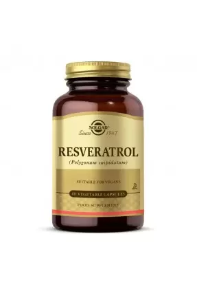 Solgar Resveratrol 60 Kapsül