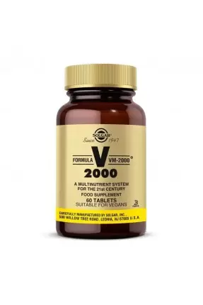 Solgar Formula VM-2000 Multivitamin ve Mineral 60 Tablet