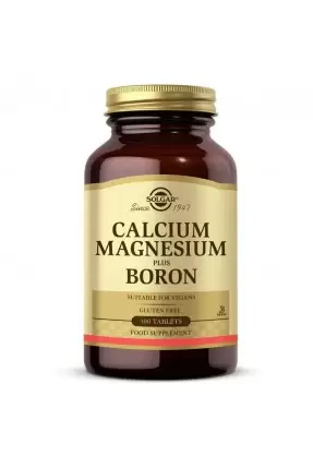 Solgar Calcium Magnesium Plus Boron 100