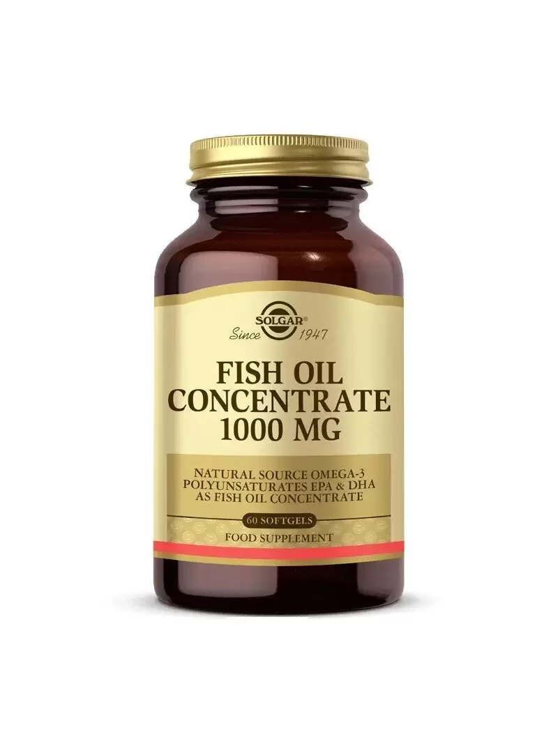 Solgar Fish Oil 1000 mg 60 Kapsül