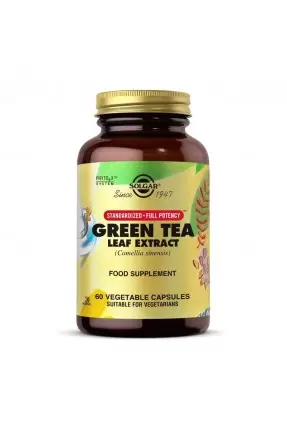 Solgar Green Tea Leaf Extract 60 Kapsül