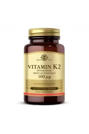 Solgar Vitamin K2 100 mcg 50 Kapsül