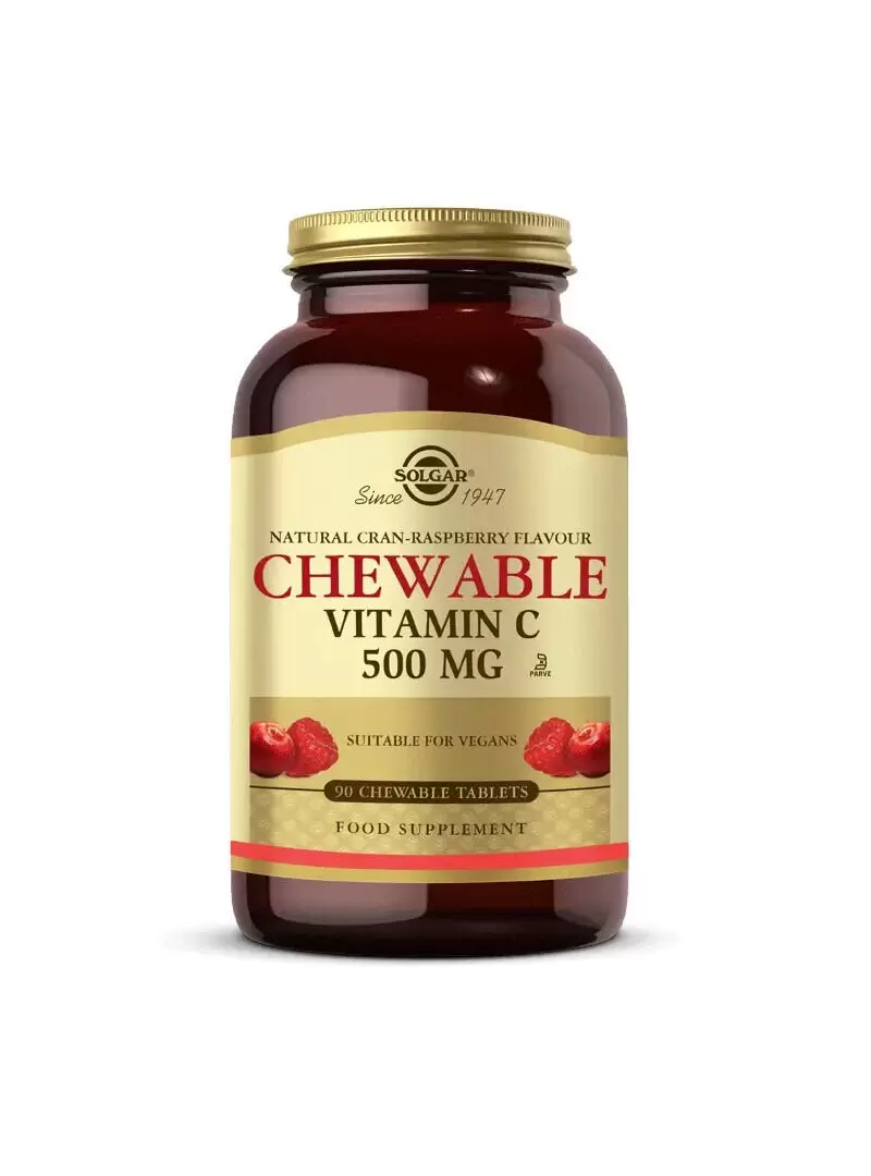 Solgar Chewable Vitamin C 500 mg 90 Tablet