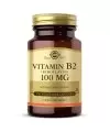 Solgar Vitamin B2 (Riboflavin) 100 Mg 100 Bitkisel Kapsül