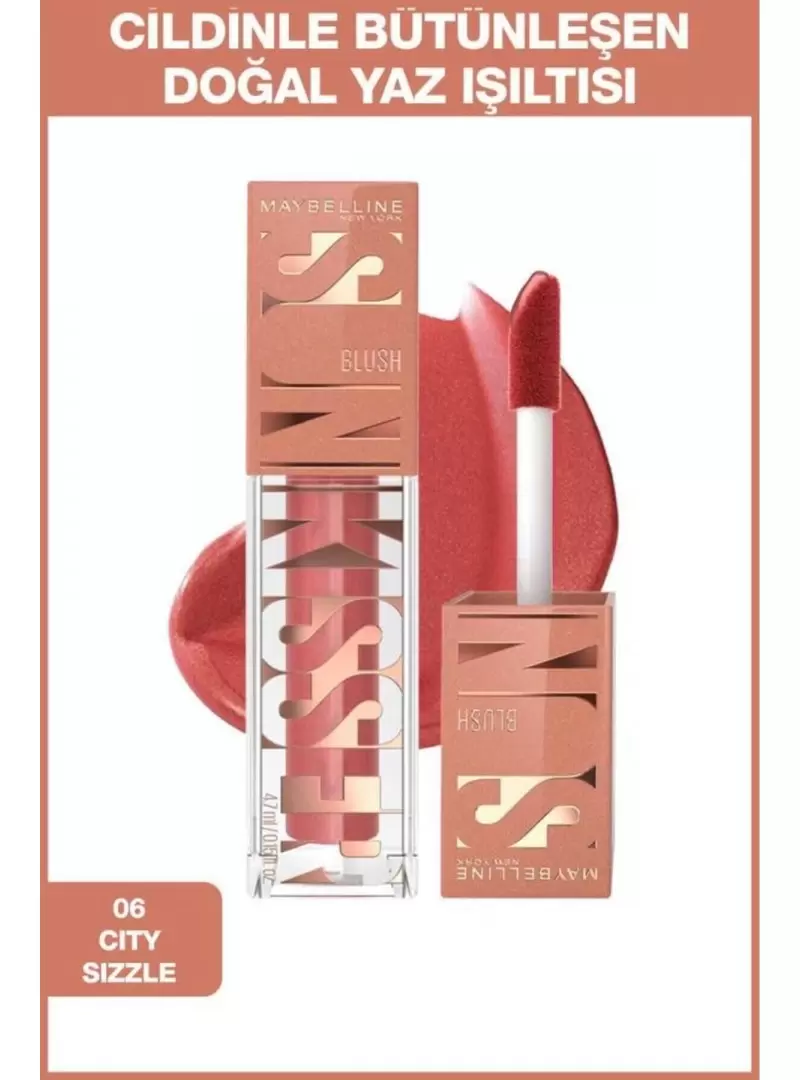 Maybelline Sunkisser Likit Allık - 06 City Sizzle