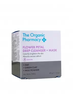 The Organic Pharmacy Flower Petal Deep Cleanser & Mask 40gr