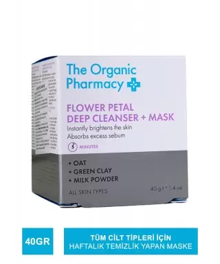 The Organic Pharmacy Flower Petal Deep Cleanser & Mask 40gr