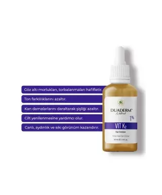 Duaderm Vıt K2 Eye Contour Göz Çevresi Serum 30ml