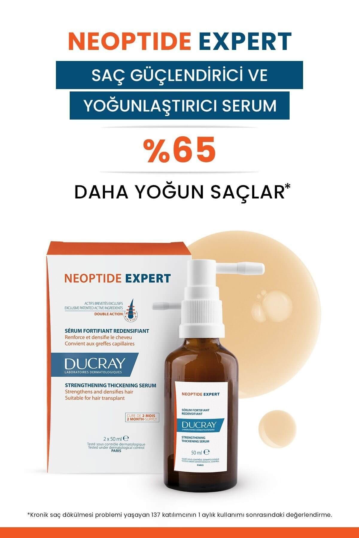 Outlet - Ducray Neoptide Expert Saç Güçlendirici ve Yoğunlaştırıcı Serum 2x50ml