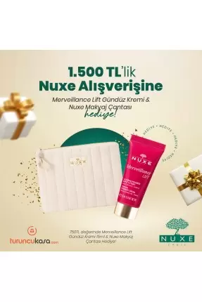 Promosyon - Nuxe Makyaj Çanta ve Merveliance Lift Firming Cream 15ml