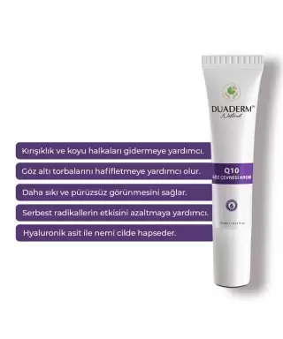 Duaderm Q10 Göz Çevresi Kremi 15ml