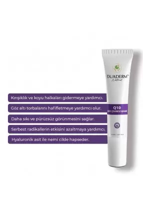 Duaderm Q10 Göz Çevresi Kremi 15ml