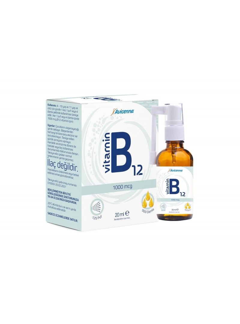 Avicenna B12 1000mcg 20ml