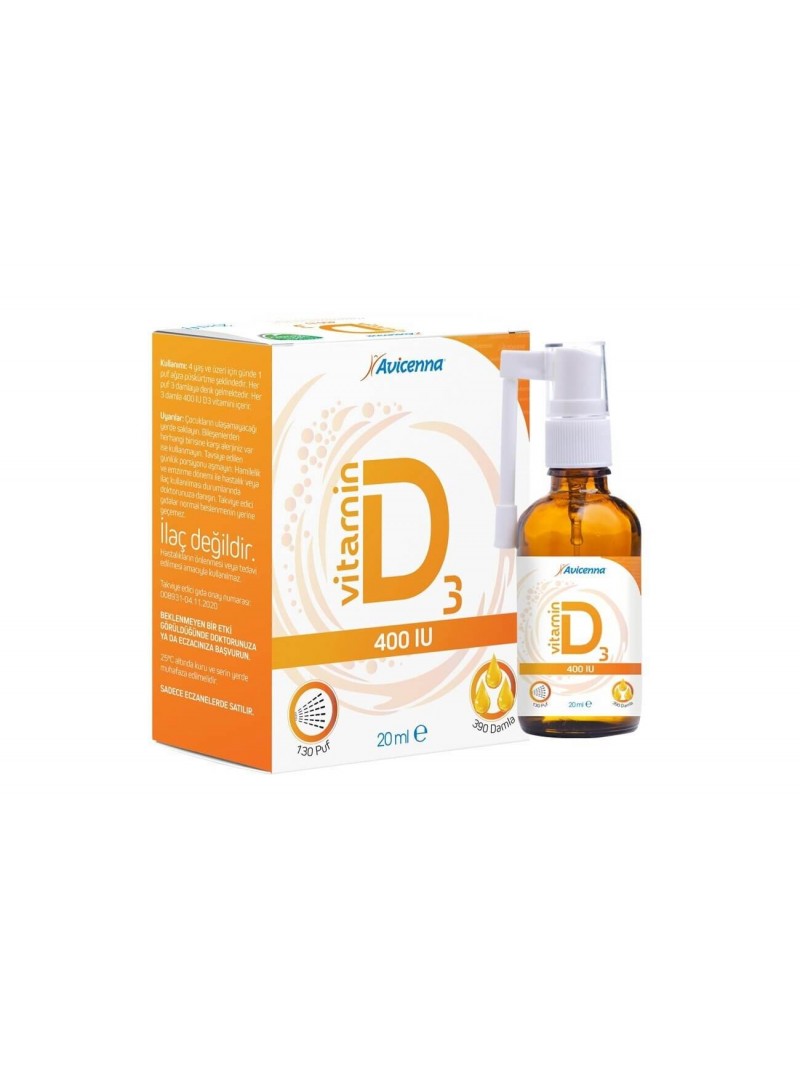 Avicenna D3 Vitamini 400IU 20ml