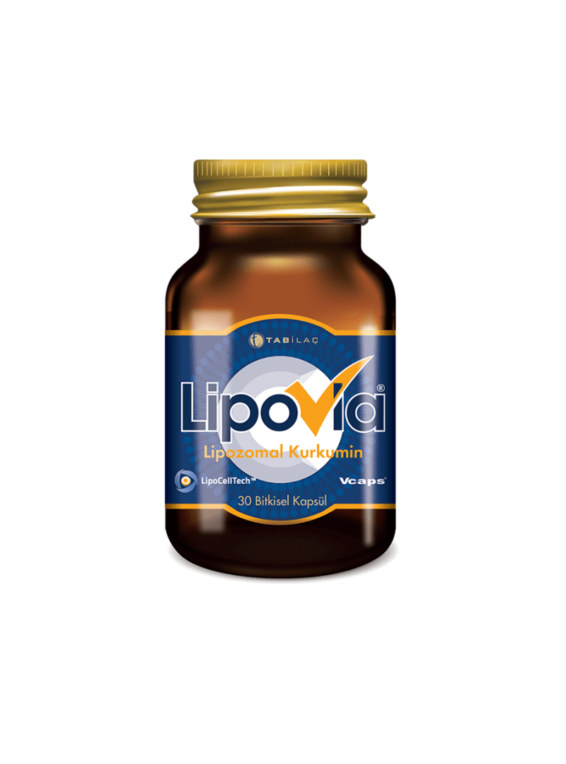 LipoVia Lipozomal Kurkumin 30 Kapsül