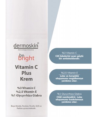 Outlet - Dermoskin Be Bright Vitamin C Plus Krem 33ml